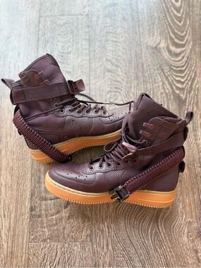 Nike | Shoes | Nike Zoom Force Snowboard Boots Brkrt Brown Size 9